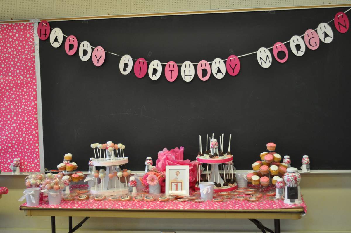 First Birthday - PINK!