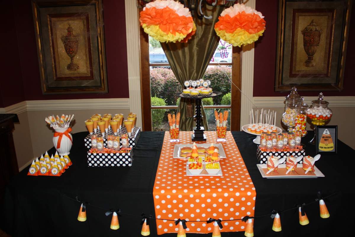 Play Date Halloween Party - Candy Corn