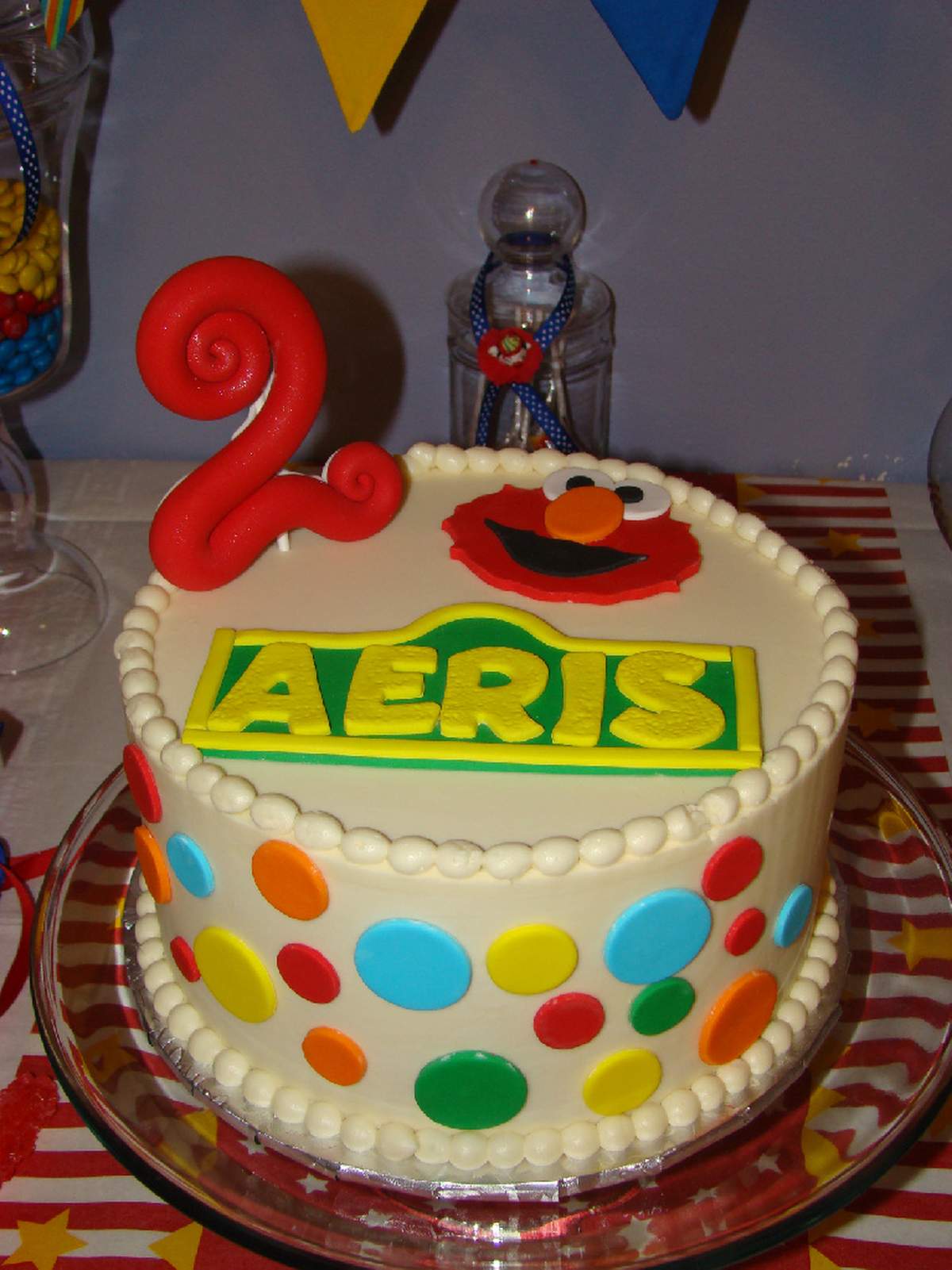 Aeris' Turns 2! - Sesame Street Color Carnival