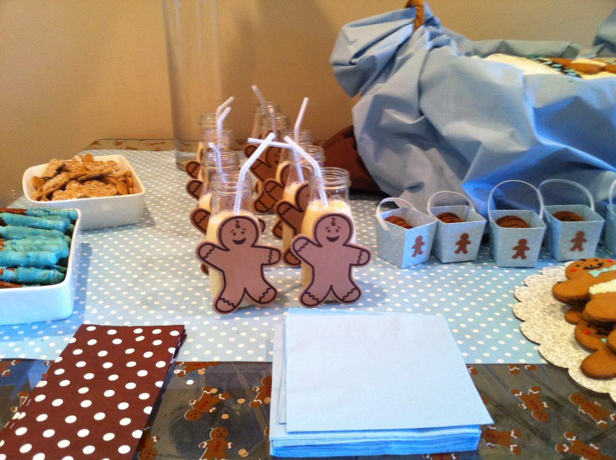 Gingerbread Boy Baby Shower Party Ideas Photo 5 of 11 Catch My Party