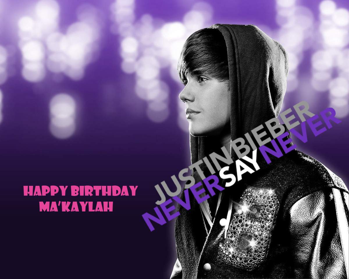 Ma'Kaylah's 5th Birthday - Justin Bieber!