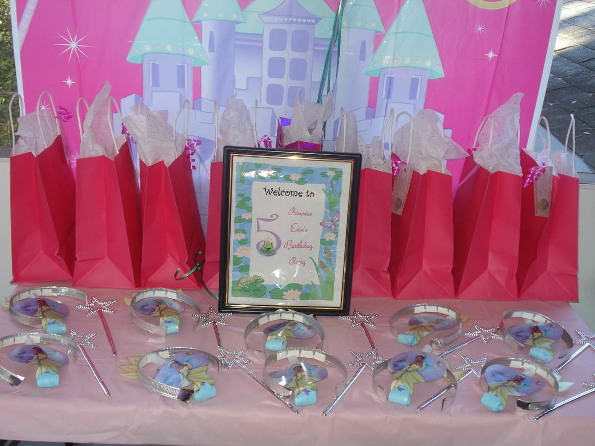 Princess Erin's 5th Birthday Party - PRINCESS AND THE FROG