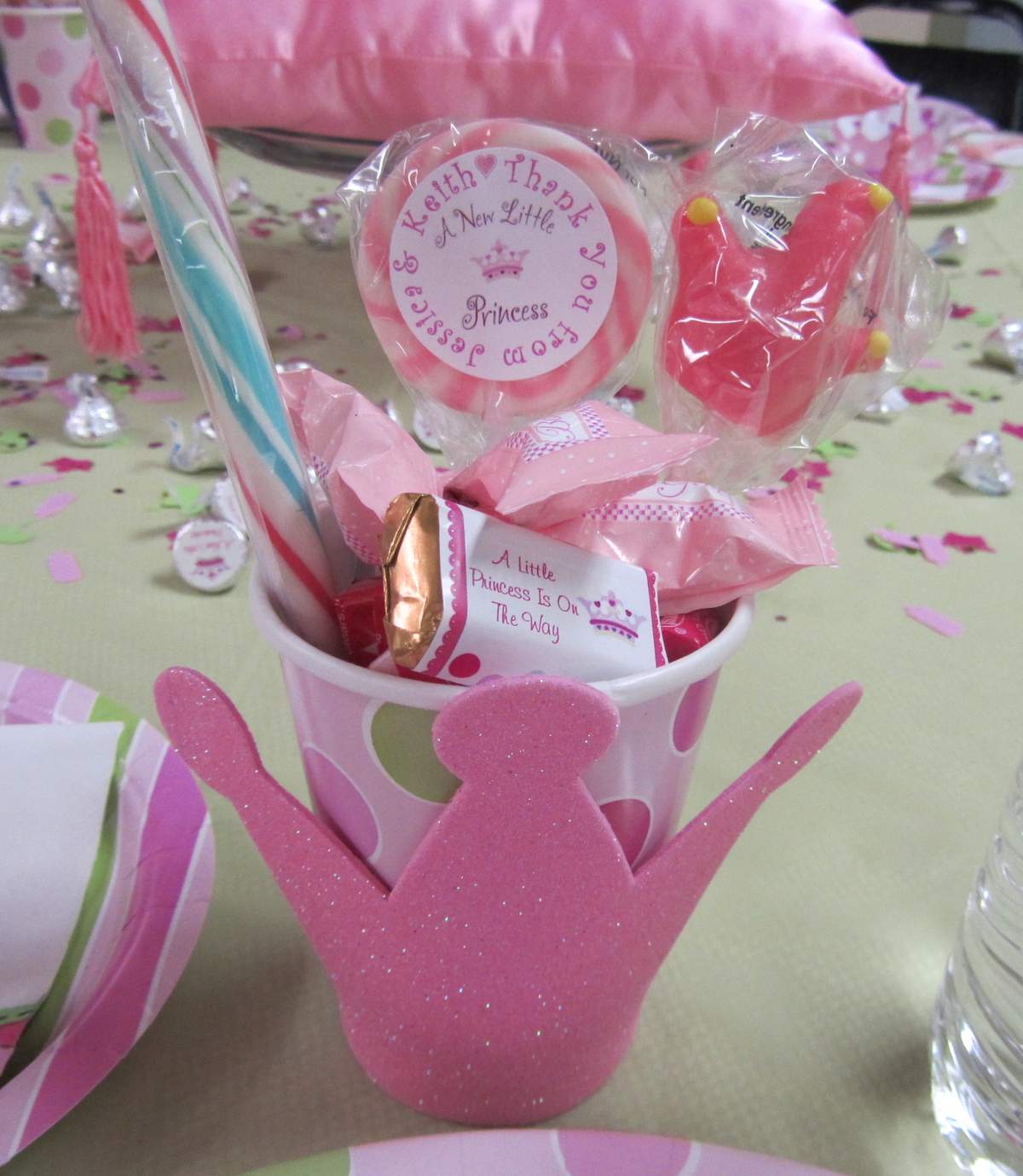 Jessica's Pink, Princess Baby Shower - Princess Baby Shower