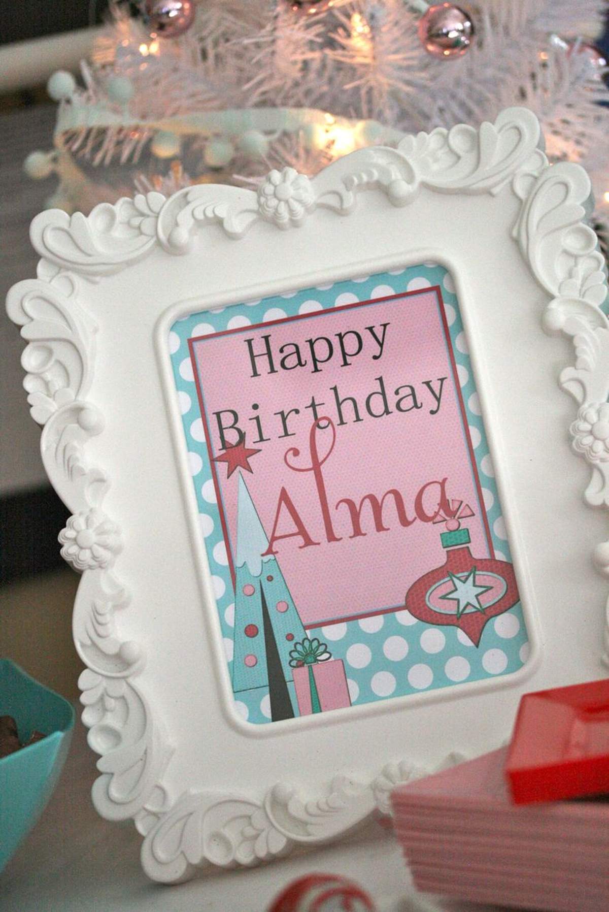 Wintery Surprise Party - Wintery Themed Birthday