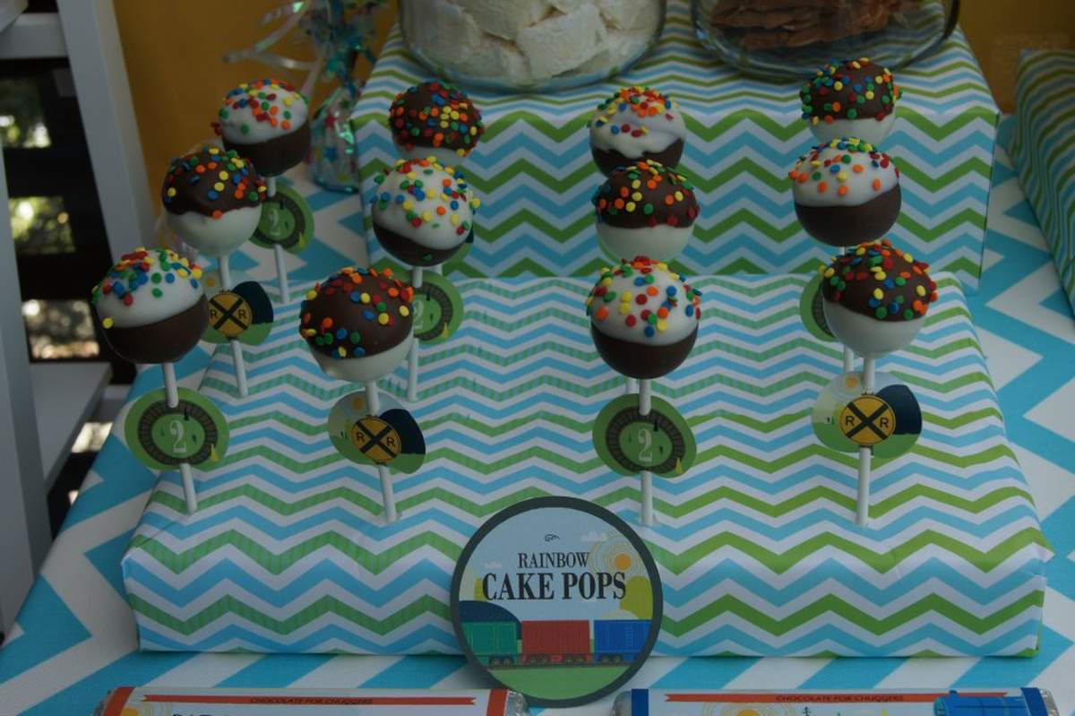 Gabriel's 2nd Birthday Party - Trains