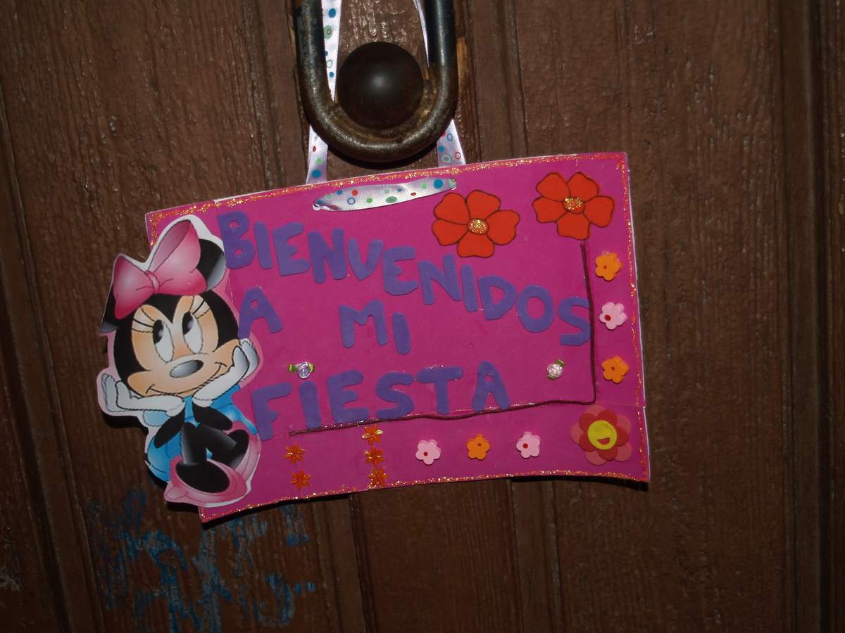 1st Birthday Sara - Minnie Mouse