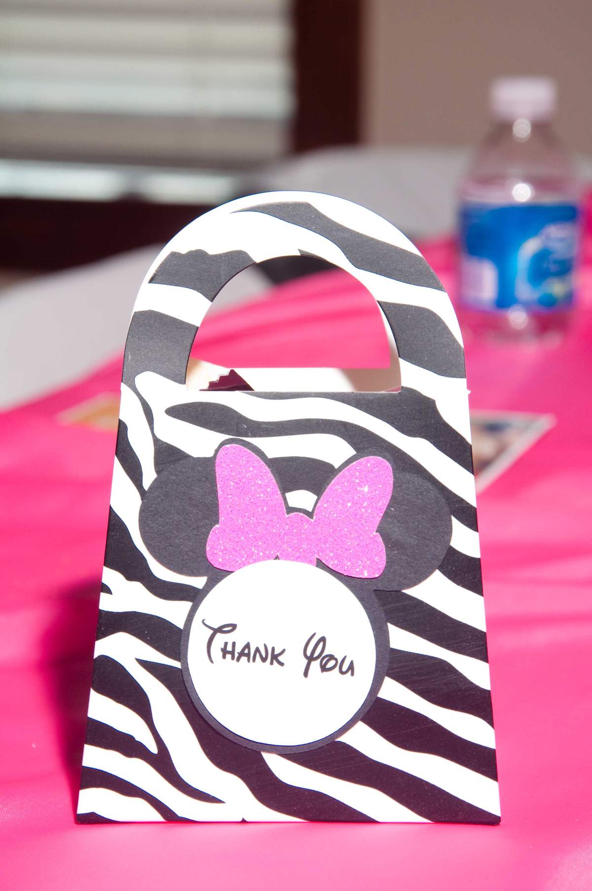 Bethenny Turns 2 - Minnie Mouse and Zebra Print