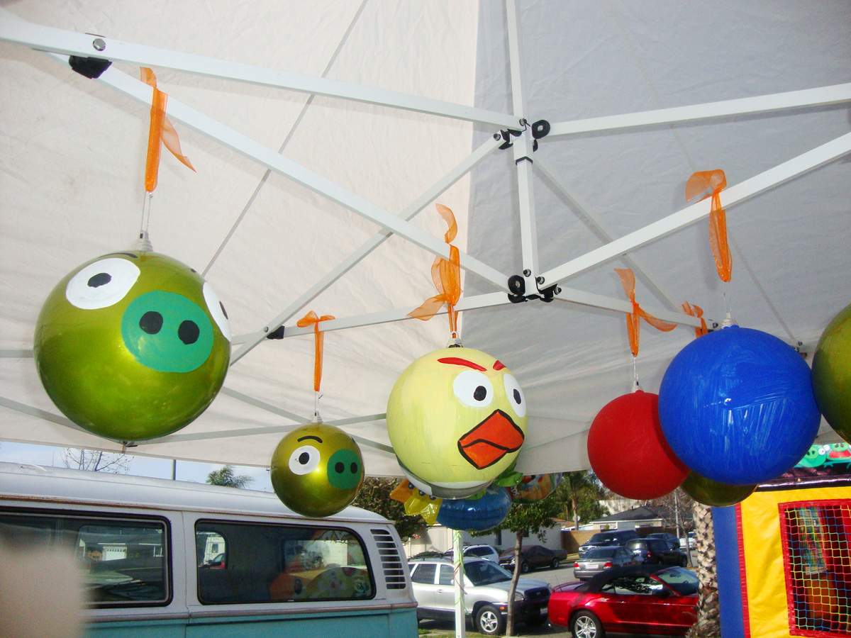 Lizzie & Bella's 8th Birthday Party - Angry Birds