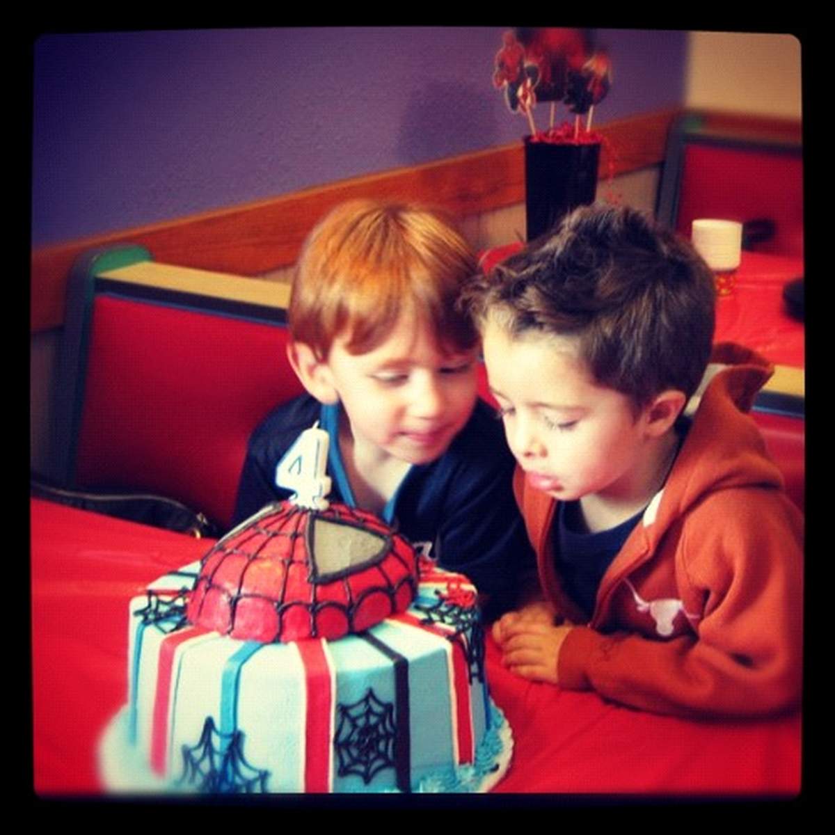 Spiderman 4th Birhday! - Spiderman