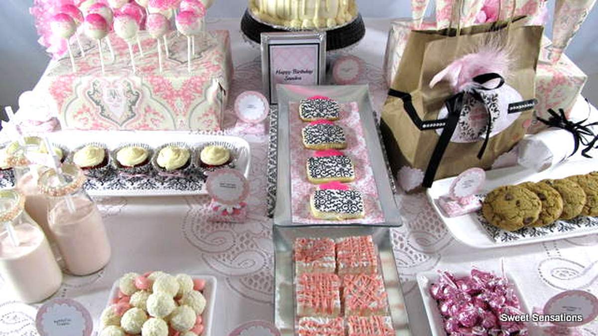 Happy Birthday to Me! - Pink Damask