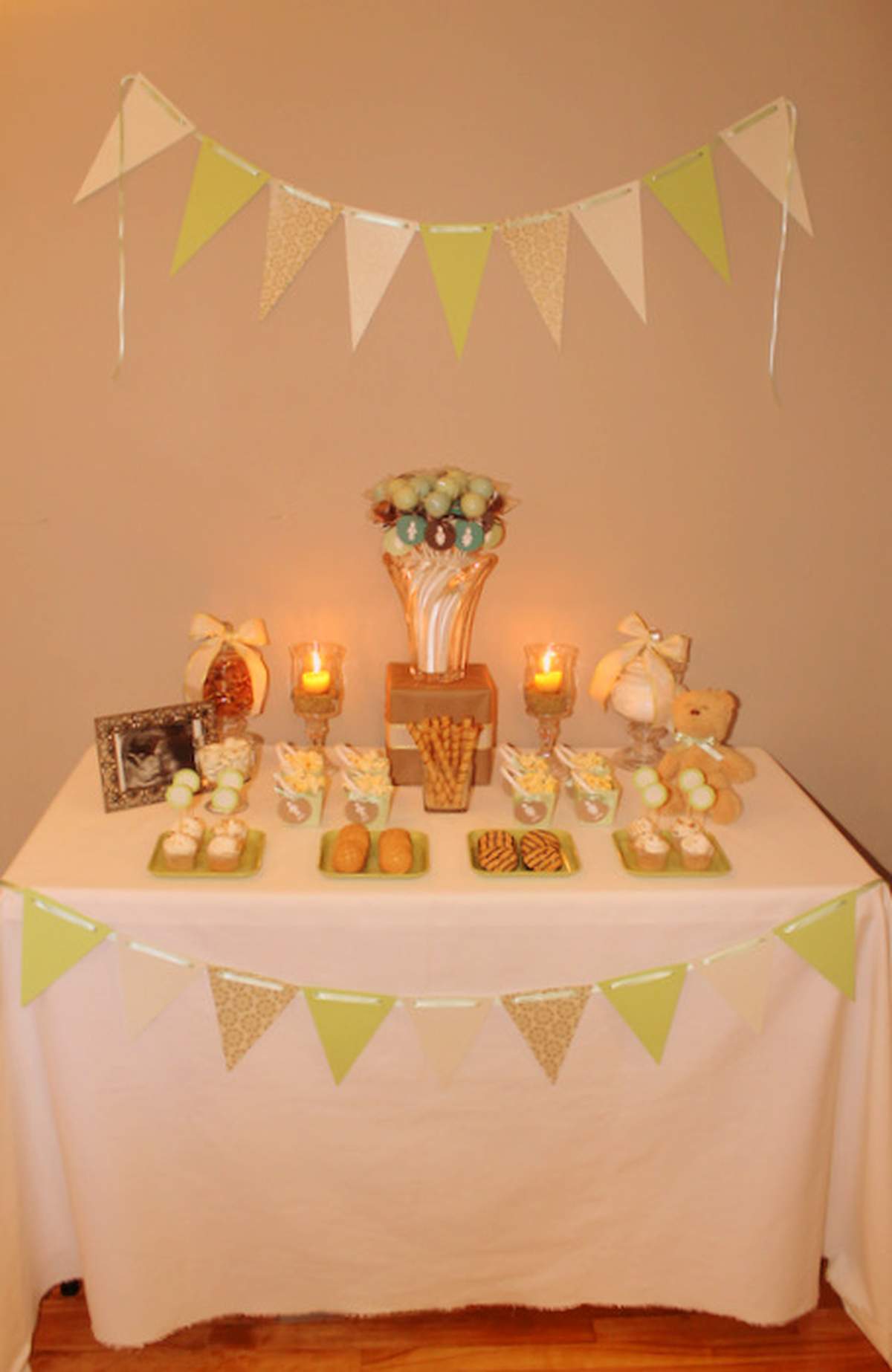 Mint Green + Teal Gender Reveal Party - Gender Reveal Party