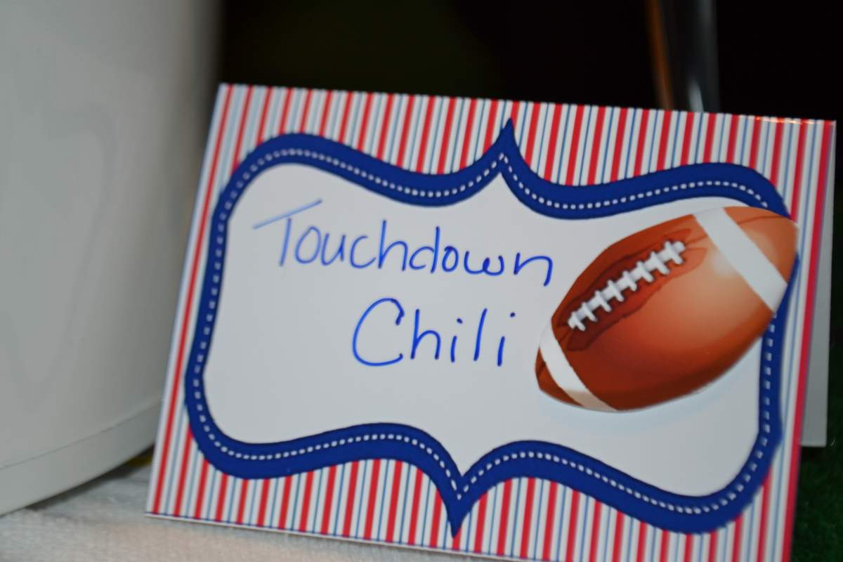 Football/Super bowl Super Bowl Party Ideas Photo 1 of 36 Catch My Party