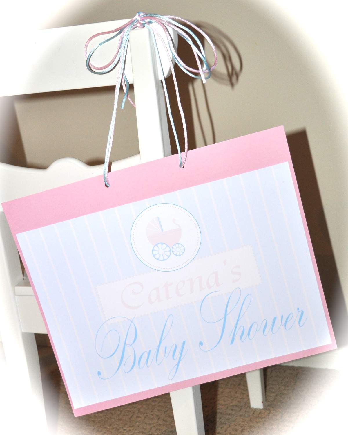 Catena's Baby Shower - Little PramBaby Shower Design