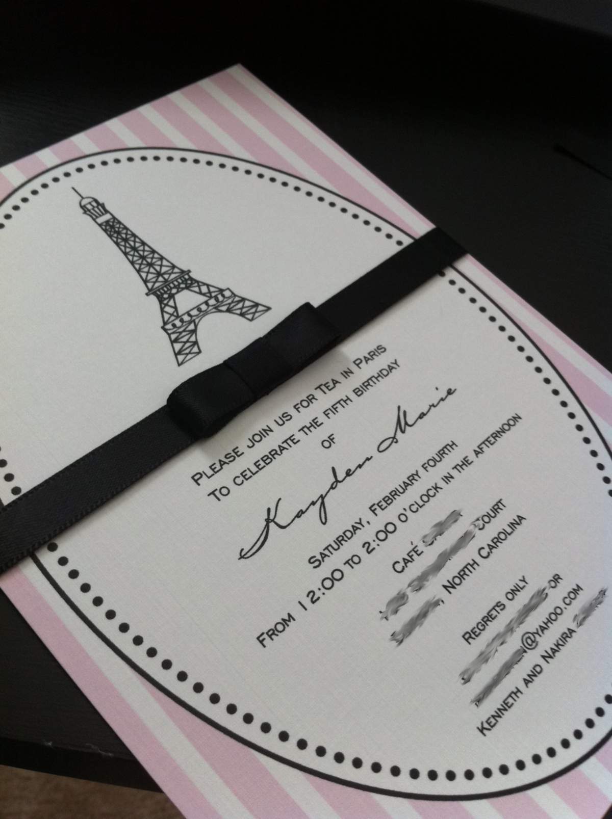 Tea and Shopping in Paris - Tea Party