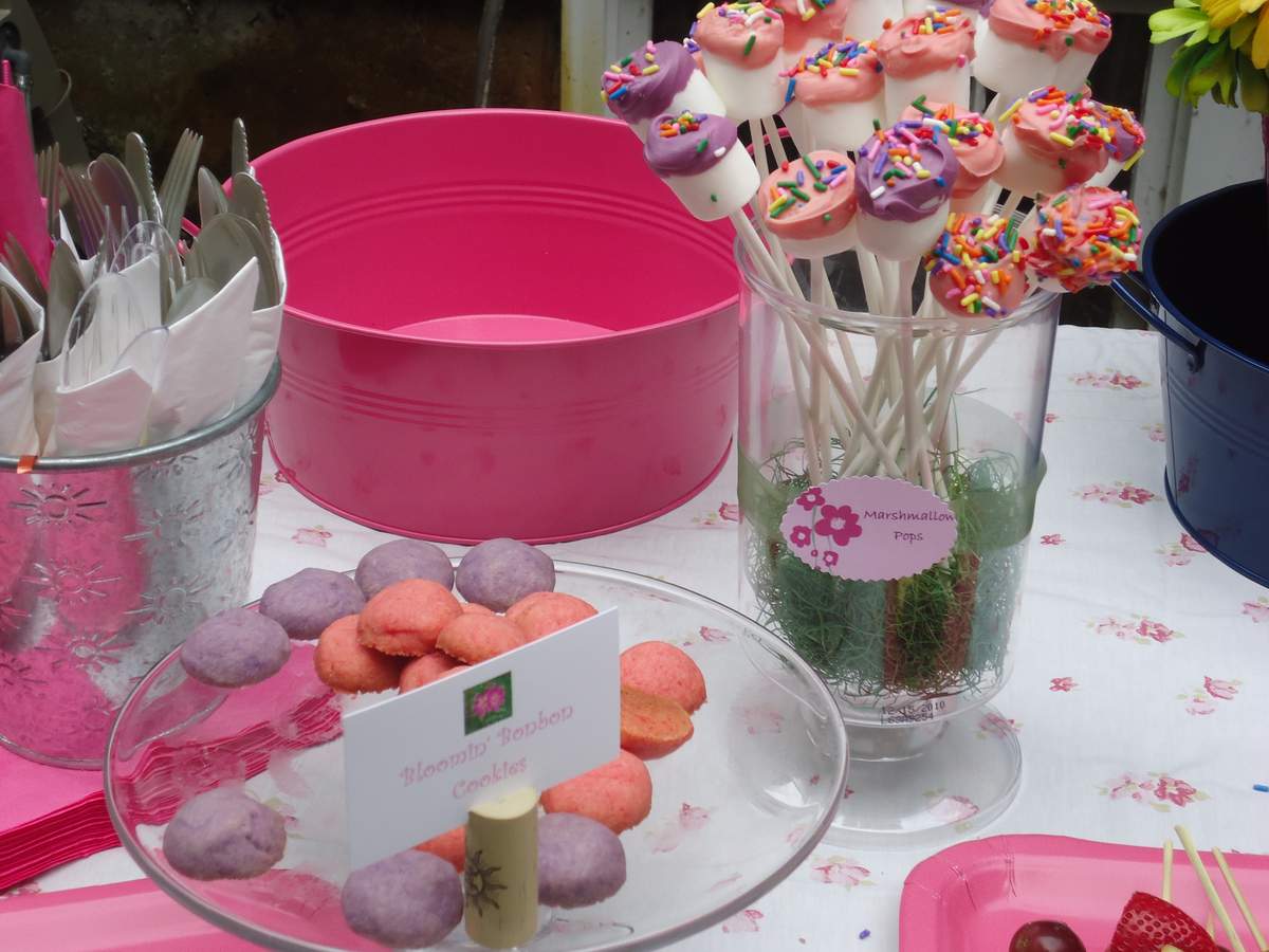 Flower Power Birthday Party Ideas Photo 12 of 16 Catch My Party