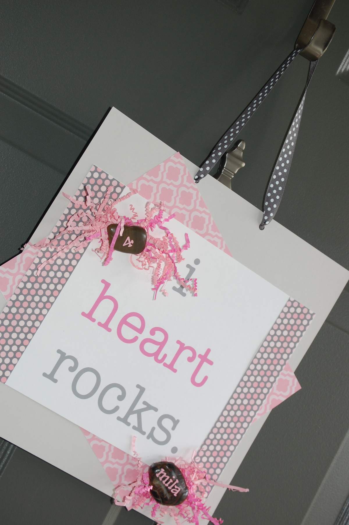 Mila's 4th Birthday  - I heart Rocks