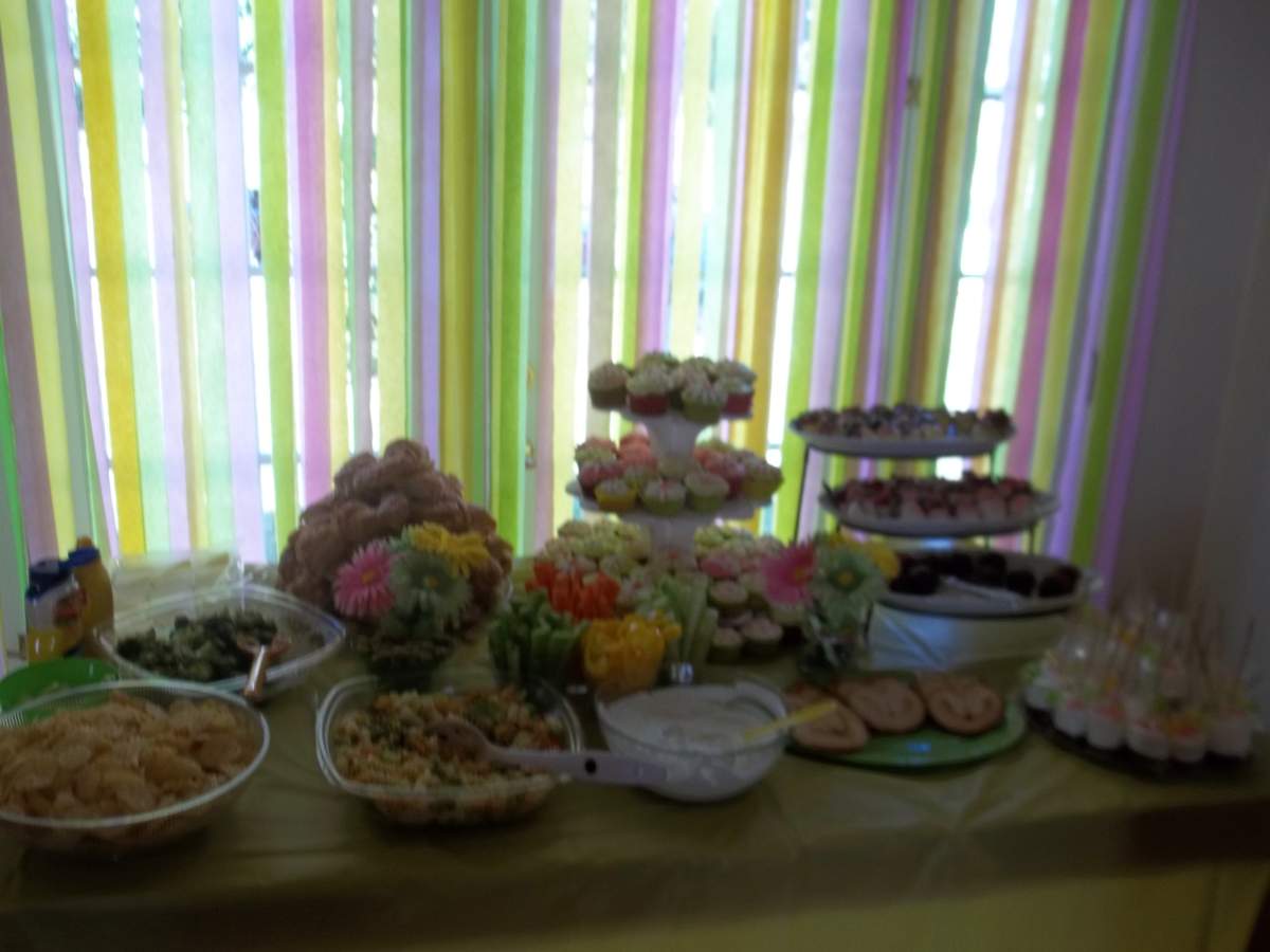 Daisy Spring Flower Baby Shower Party Ideas Photo 19 of 29 Catch My