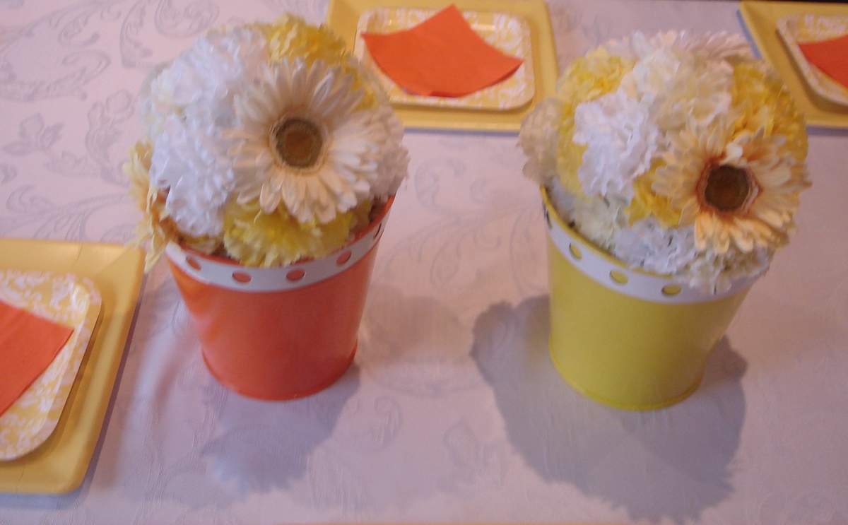 Spring ladies lunch - Spring Time, Flowers, Lemons and Oranges