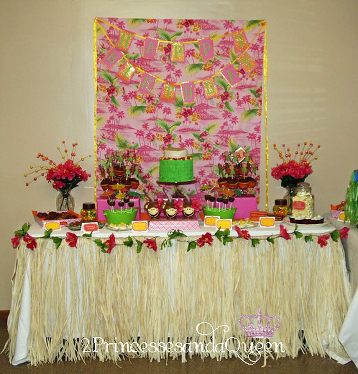 Sophie's 3rd Birthday - Monkey Luau