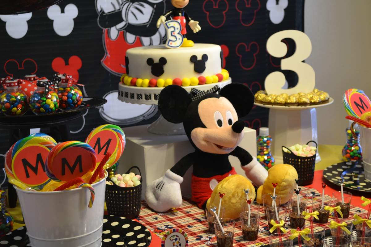 Moroni's 3rd Birthday Party! - Mickey Mouse