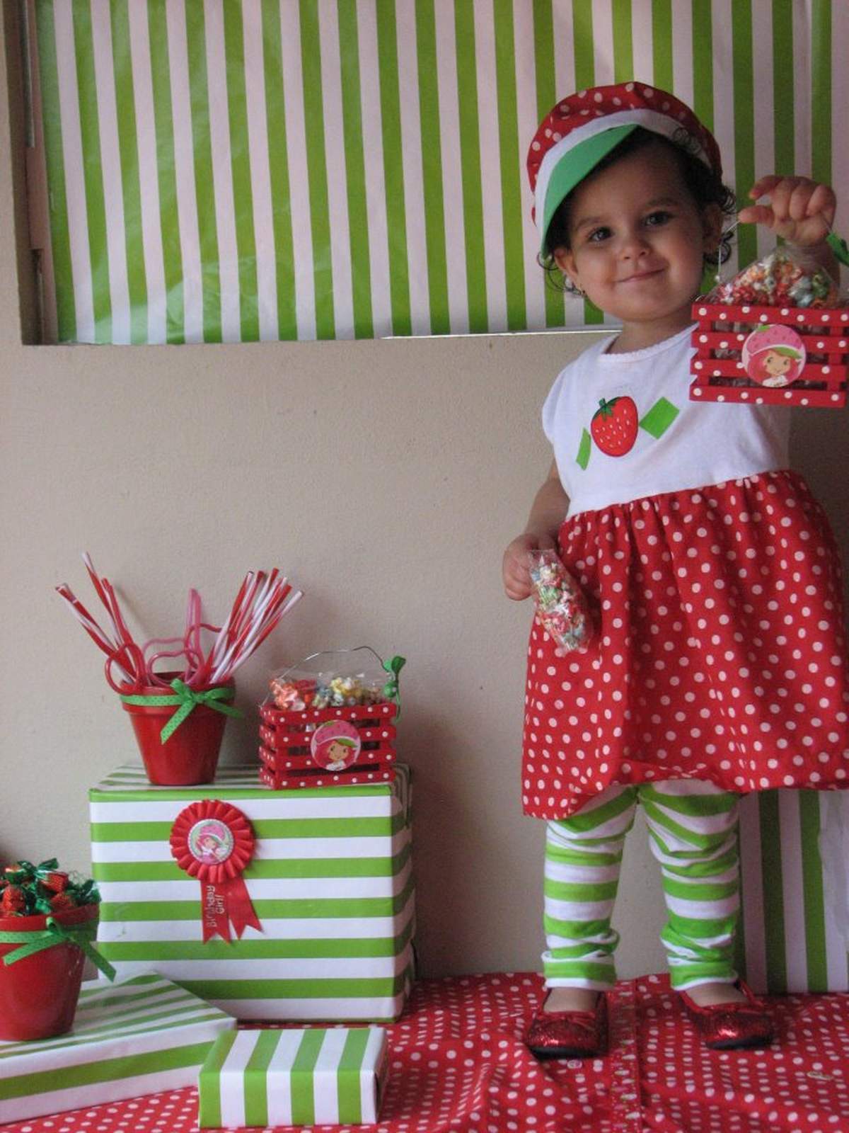 Roma's 2nd Birthday - Strawberry Shortcake