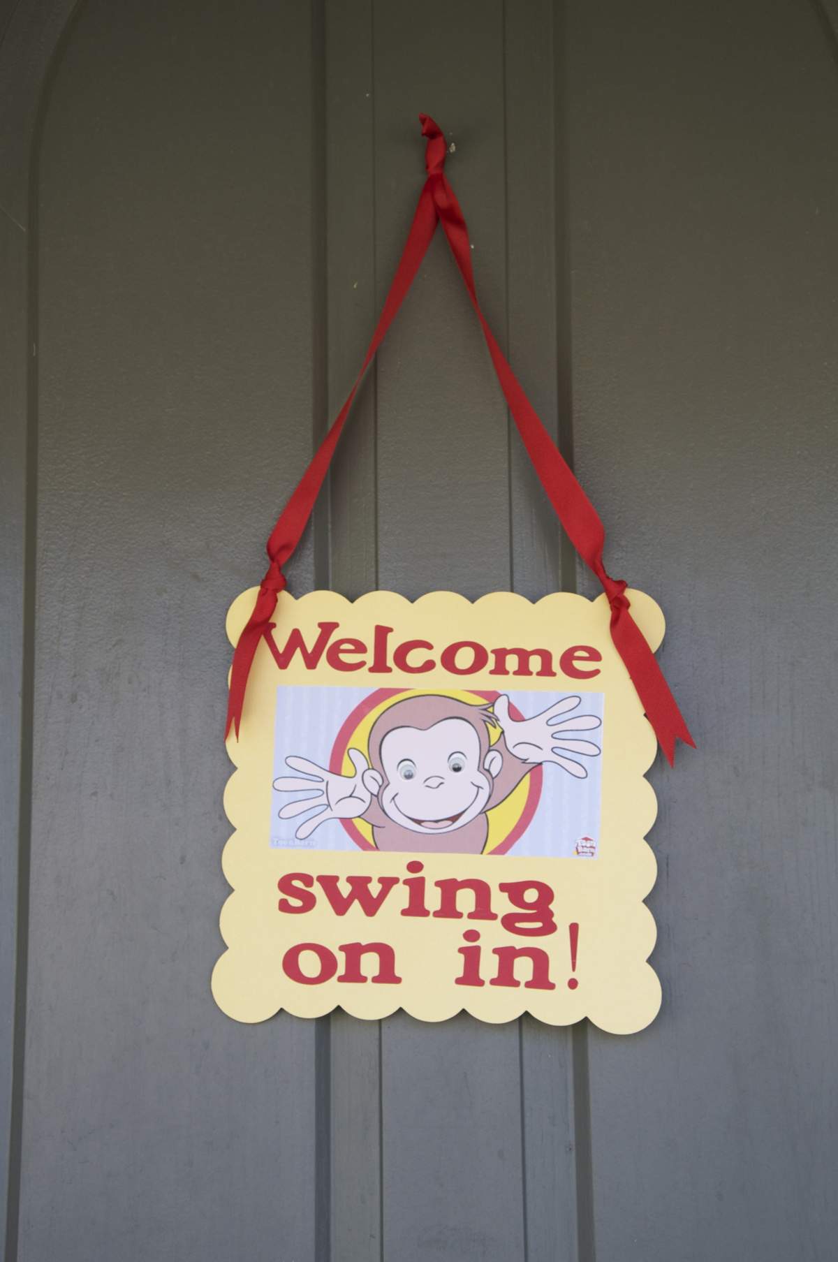 Jessica's baby shower - Curious George 
