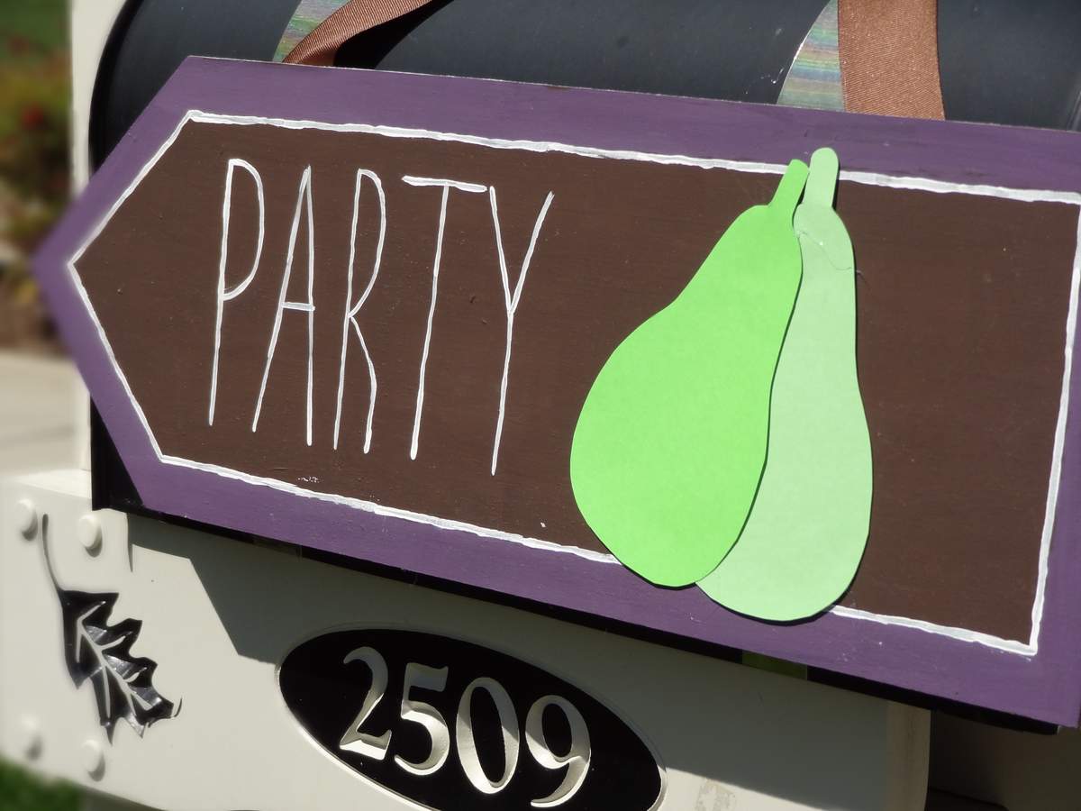 Perfect Pairs Engagement Party - Purple, Green, and Brown