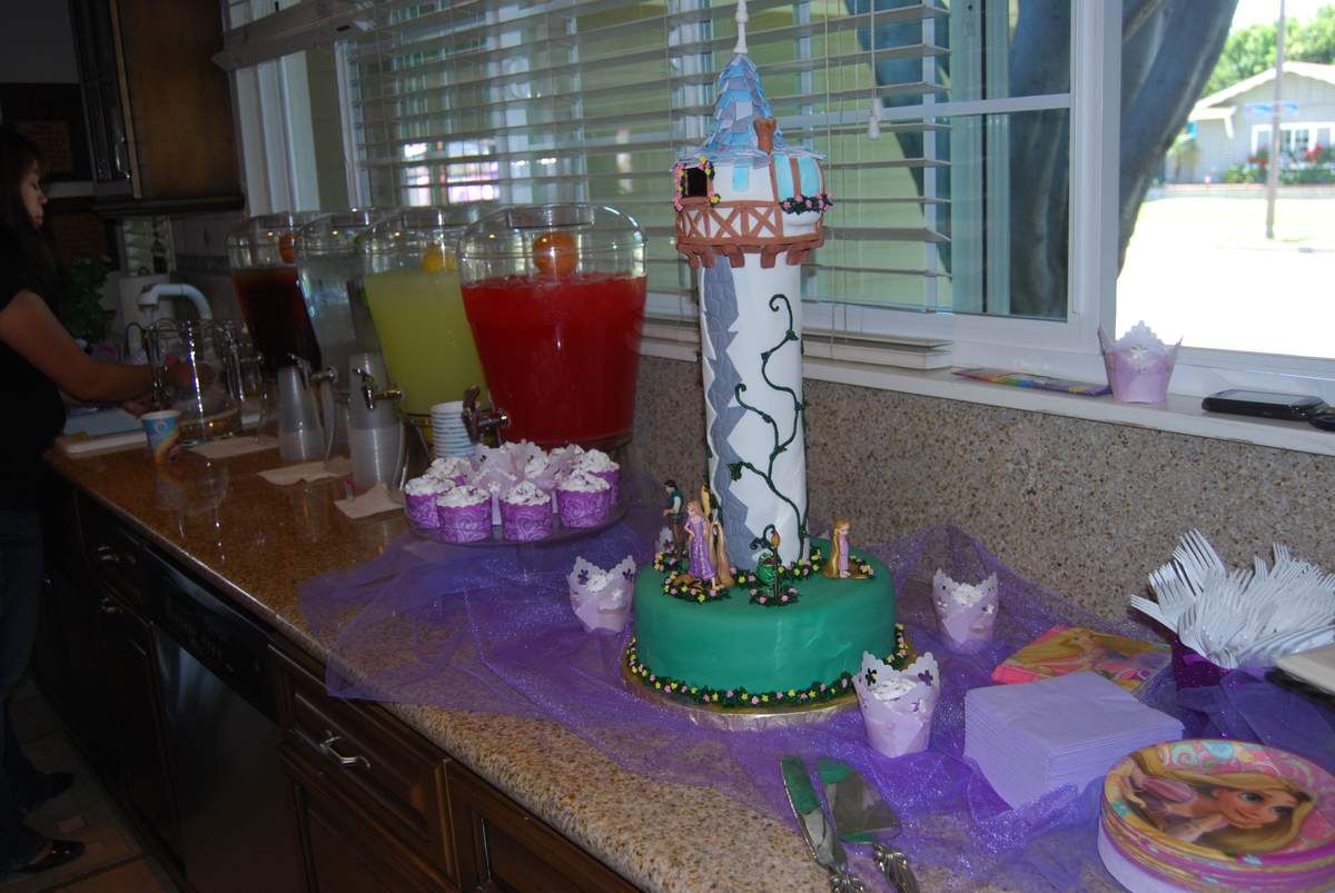 Grace's 5th Birthday  - Rapunzel - Tangled