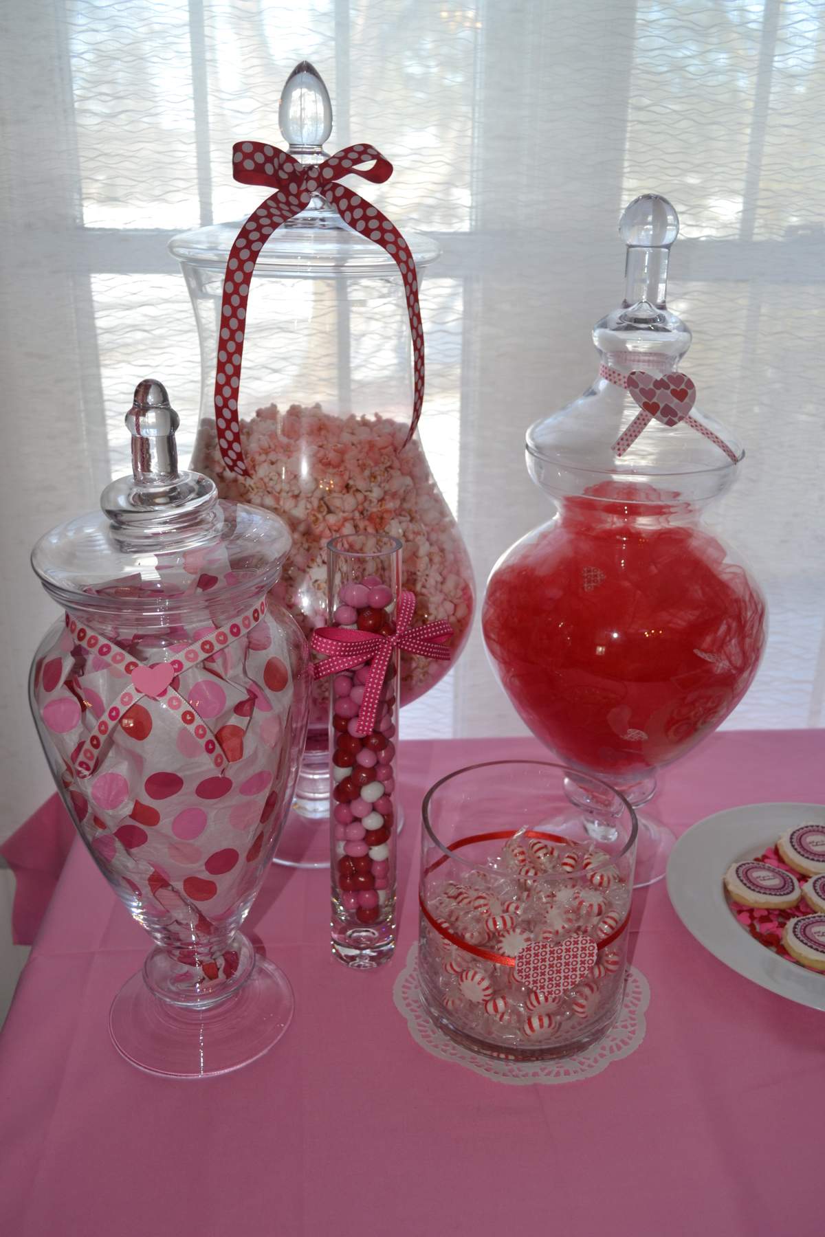  Greenley and Rex's first Valentine's Day - Pink and red