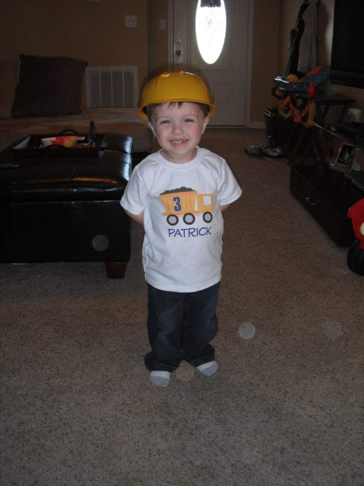 Patrick's 3rd Birthday - Dump Truck