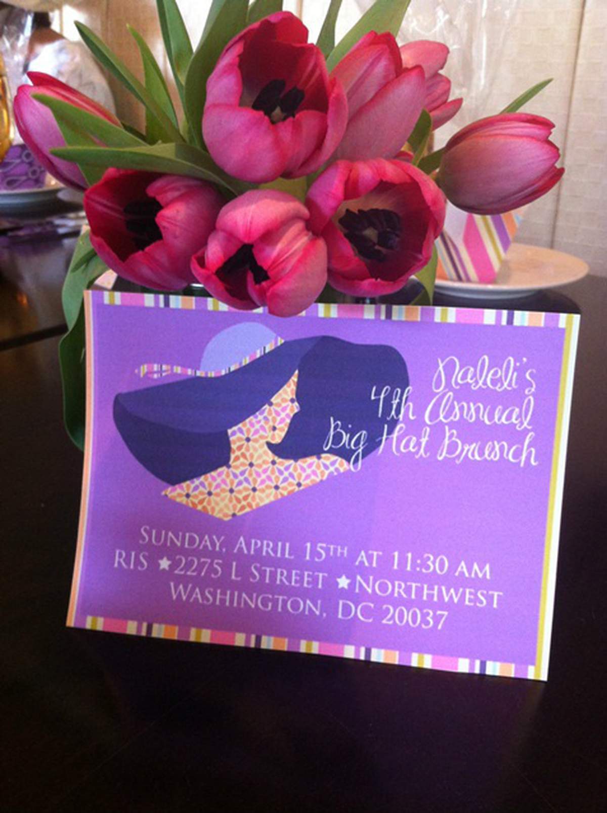 Big Hats Birthday Party Ideas Photo 1 of 13 Catch My Party