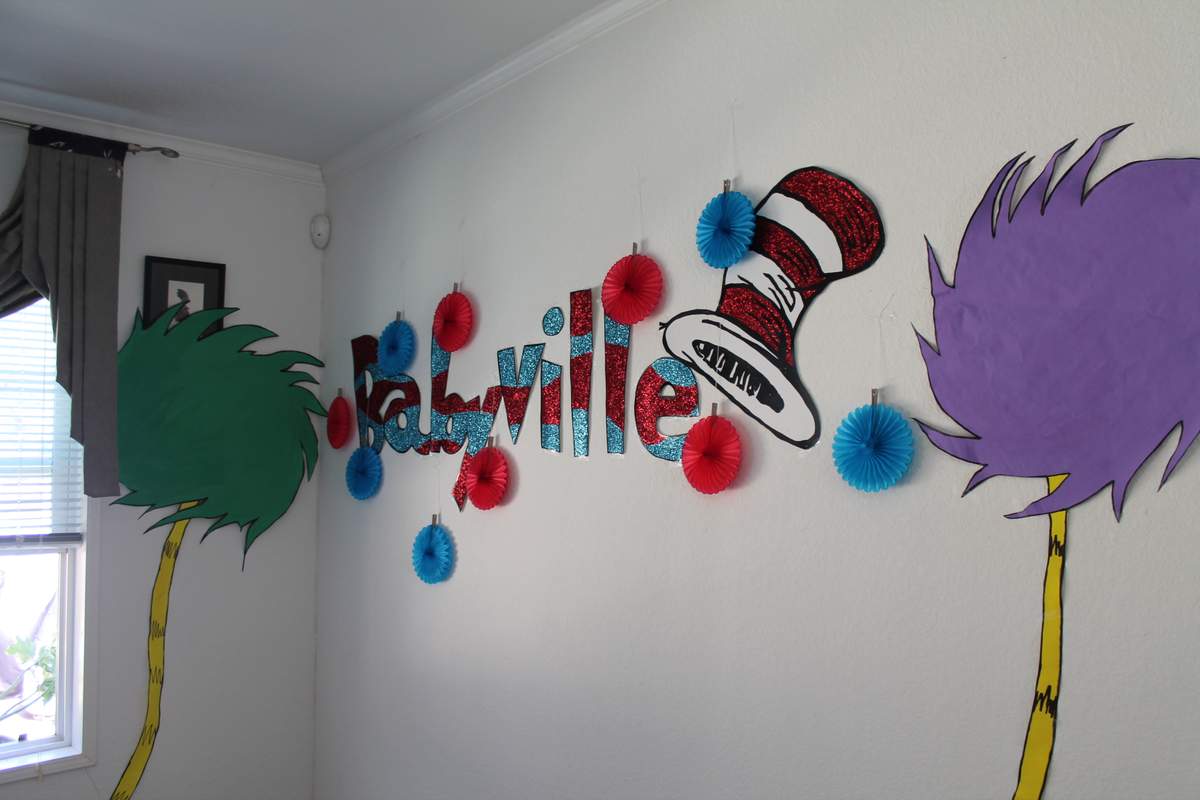 Karen and DeMarkus are Here - Dr. Seuss 