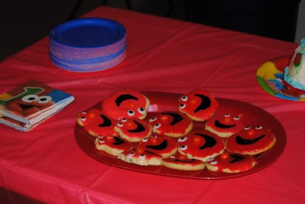 Matthew's 1st Birthday Party! - Elmo