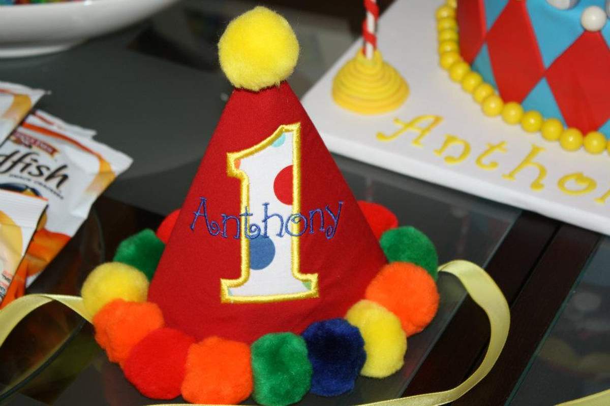 Anthony's Big Top Birthday - Carnival/Circus