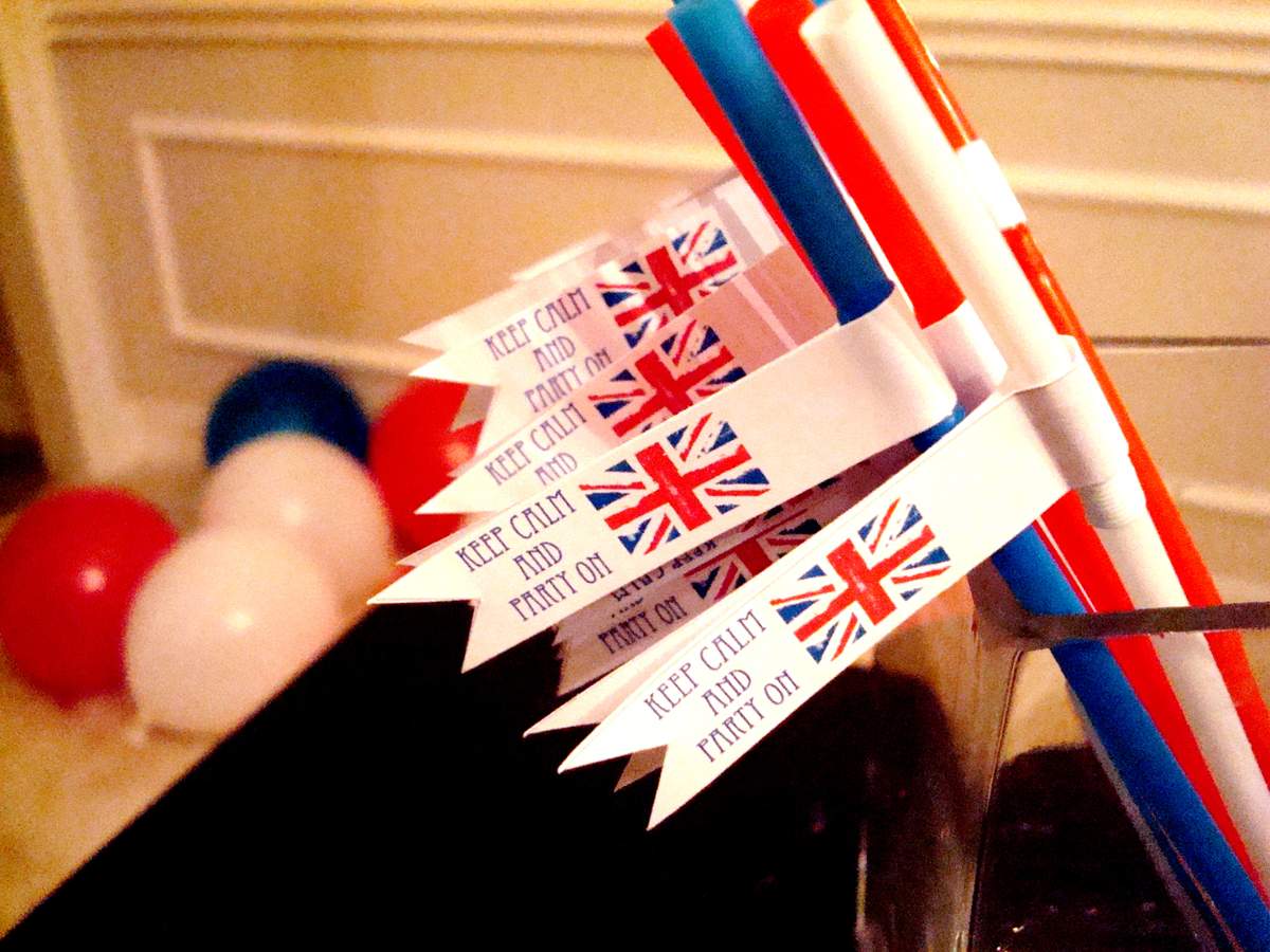 British Birthday Birthday Party Ideas Photo 4 of 12 Catch My Party