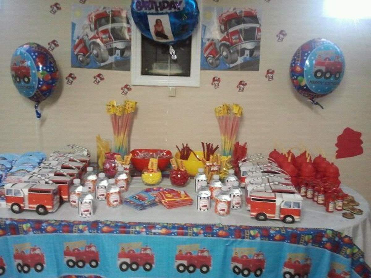Zyair 4th Birthday - Fire Fighter