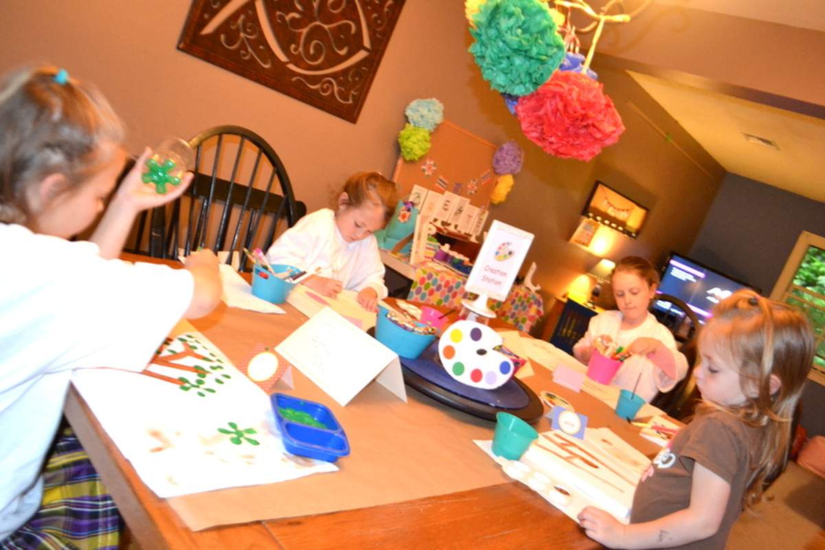 Arts & Crafts Arts & Craft Party Party Ideas Photo 1 of 23 Catch My