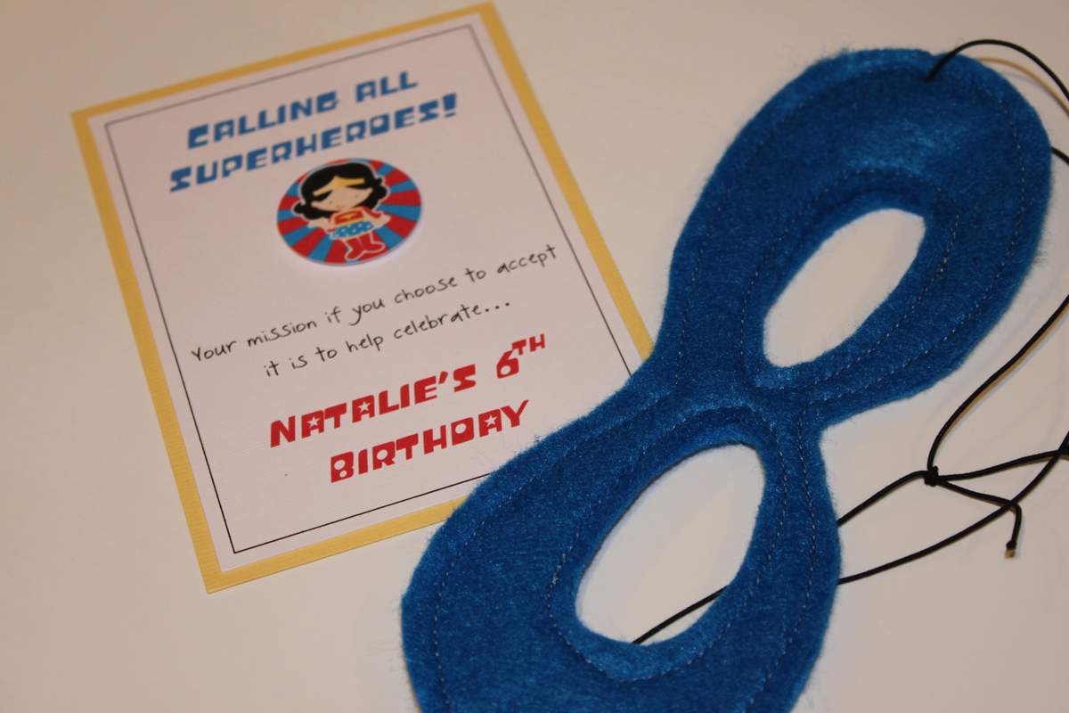 Superhero Birthday Party - Superheroes!!!