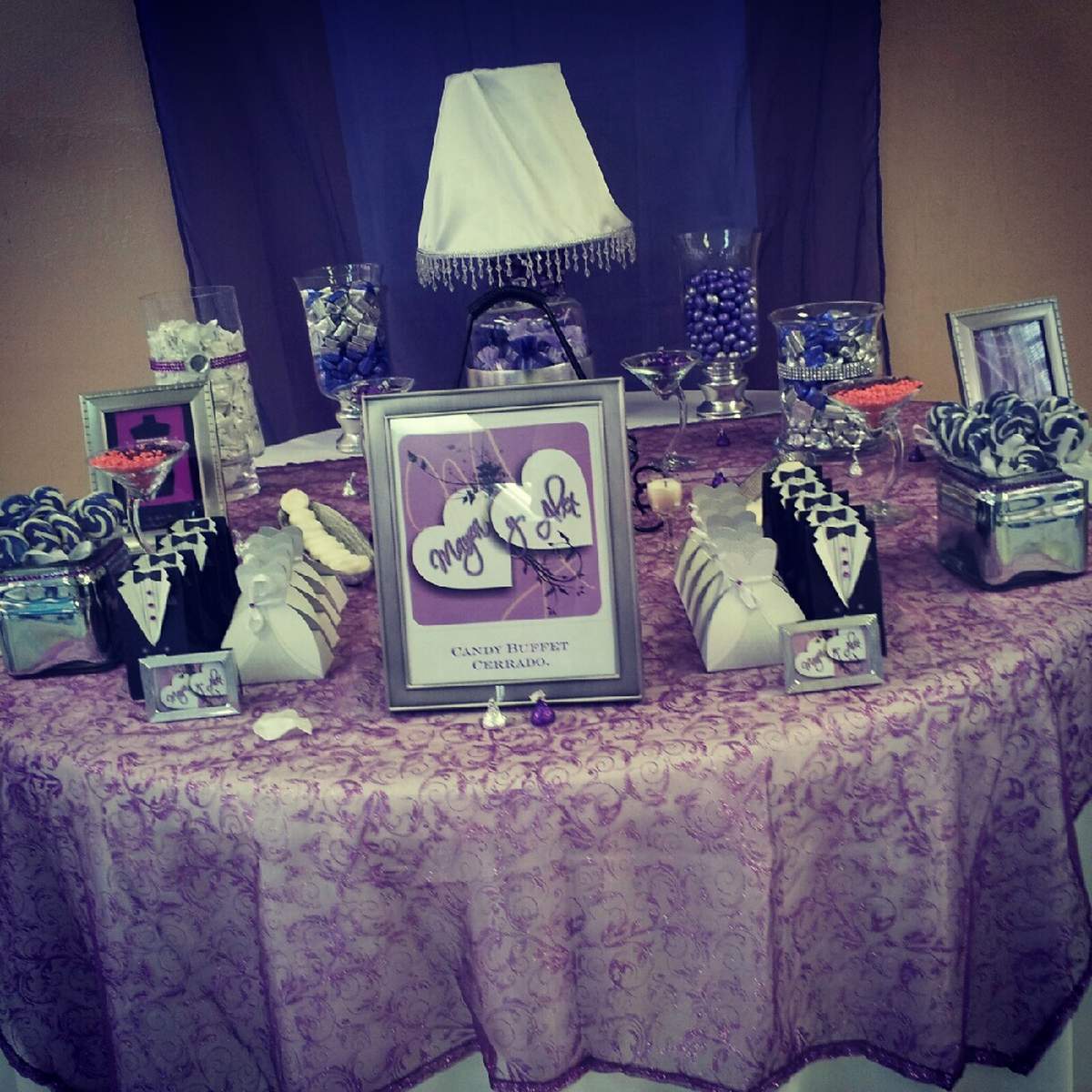 Mayra &  Alex Wedding.. - Inspiration Color Violet And White