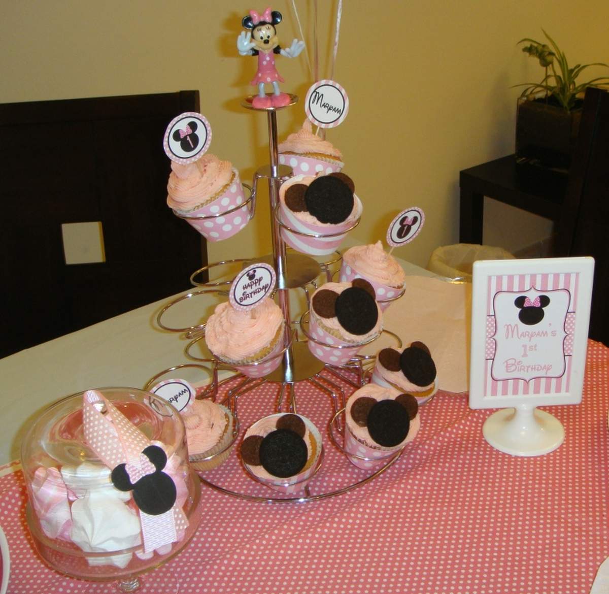 Maryam's Minnie mouse 1st Birthday - Minnie Mouse