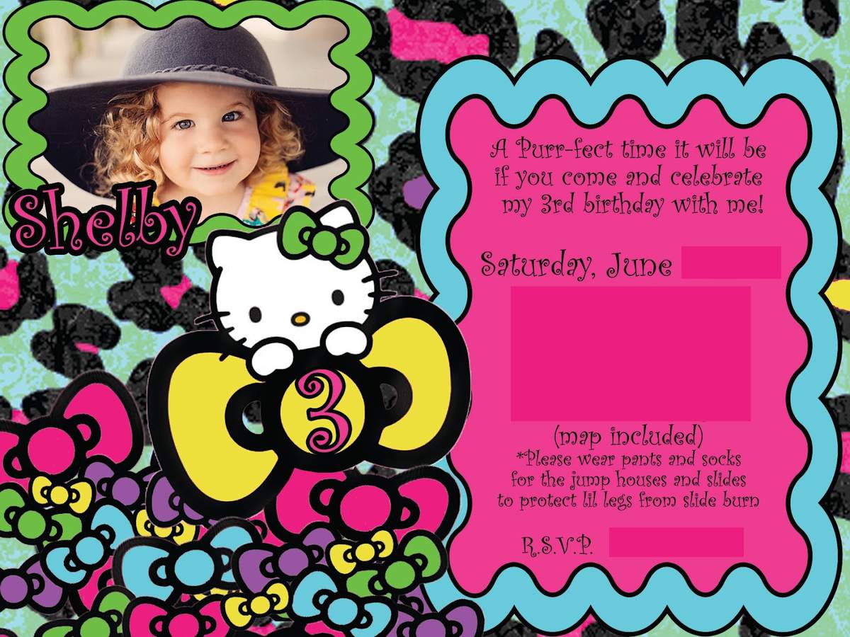 Hello Kitty 3rd Bday - Hello Kitty