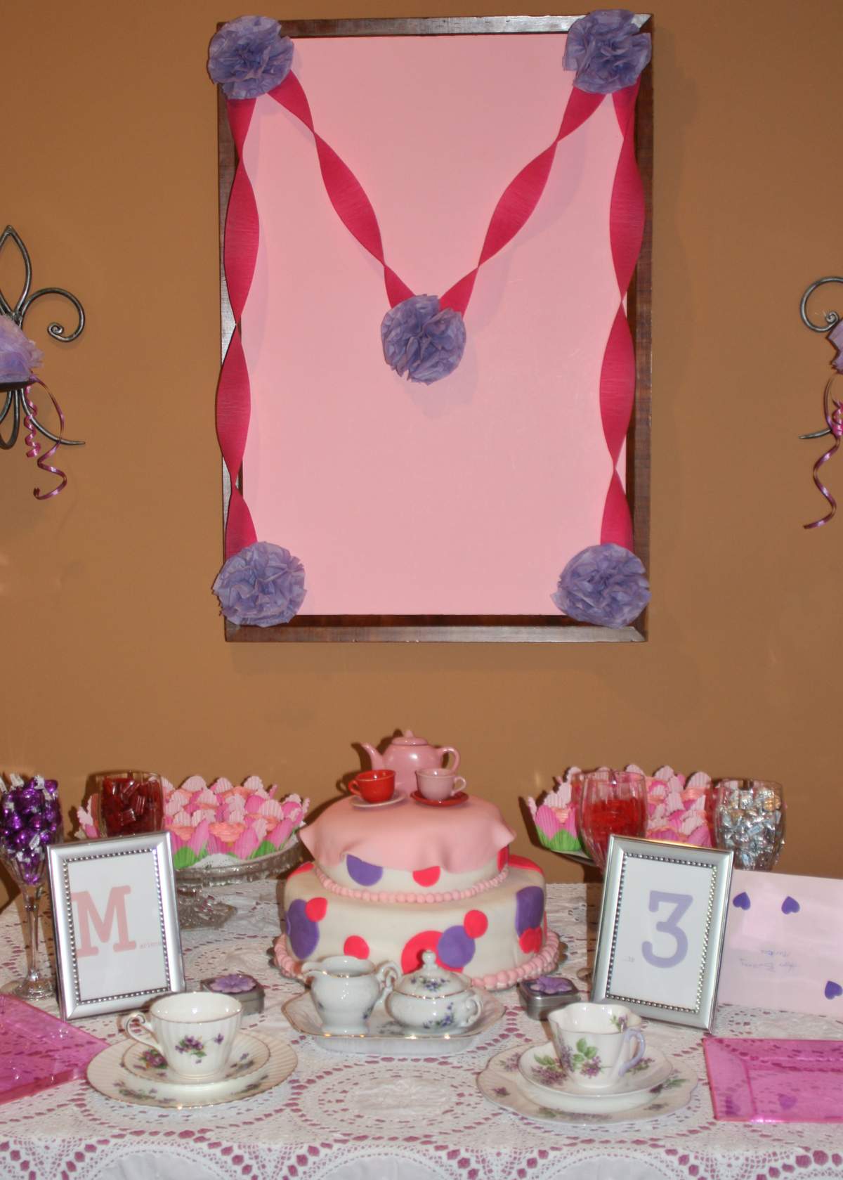Marlena's 3rd Birthday - Tea Party on a Budget