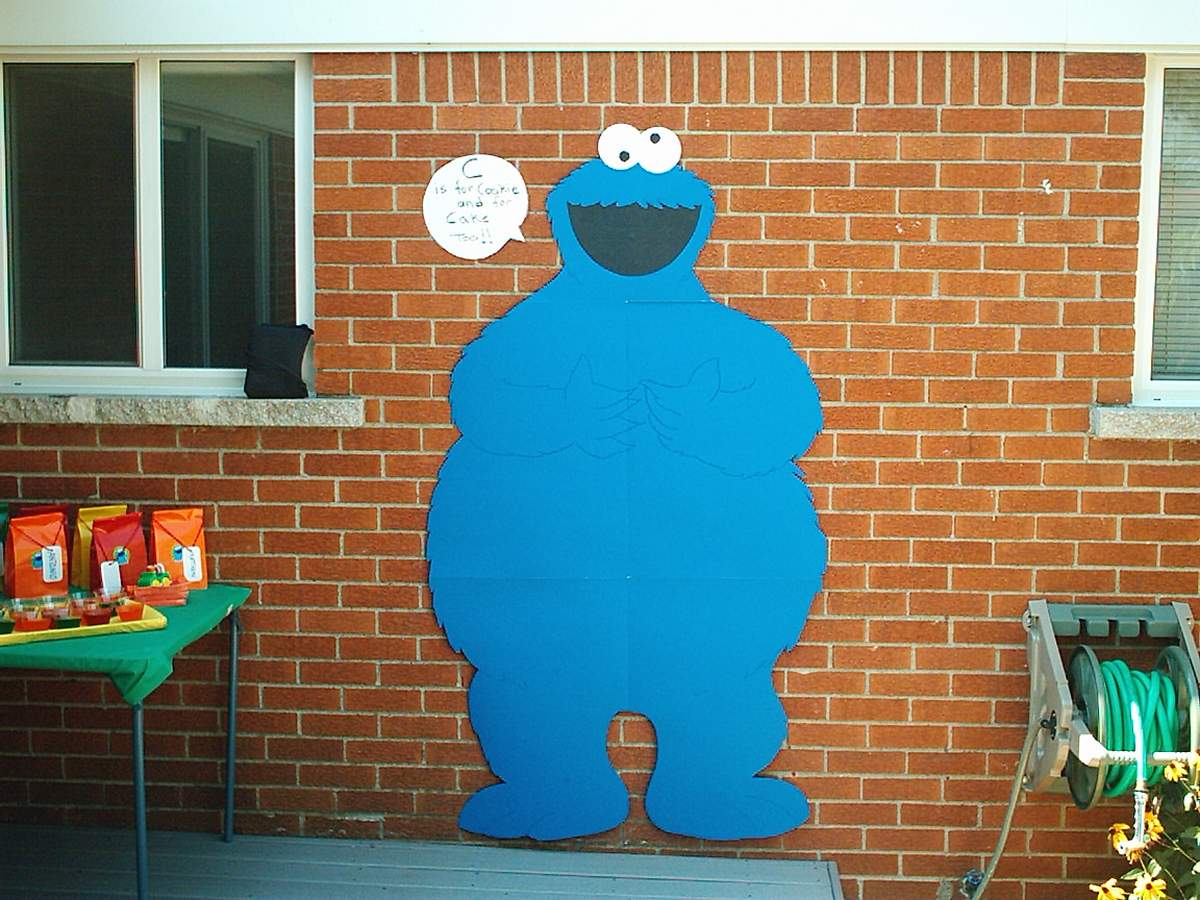 Marcus Sesame street party - Sesame Street