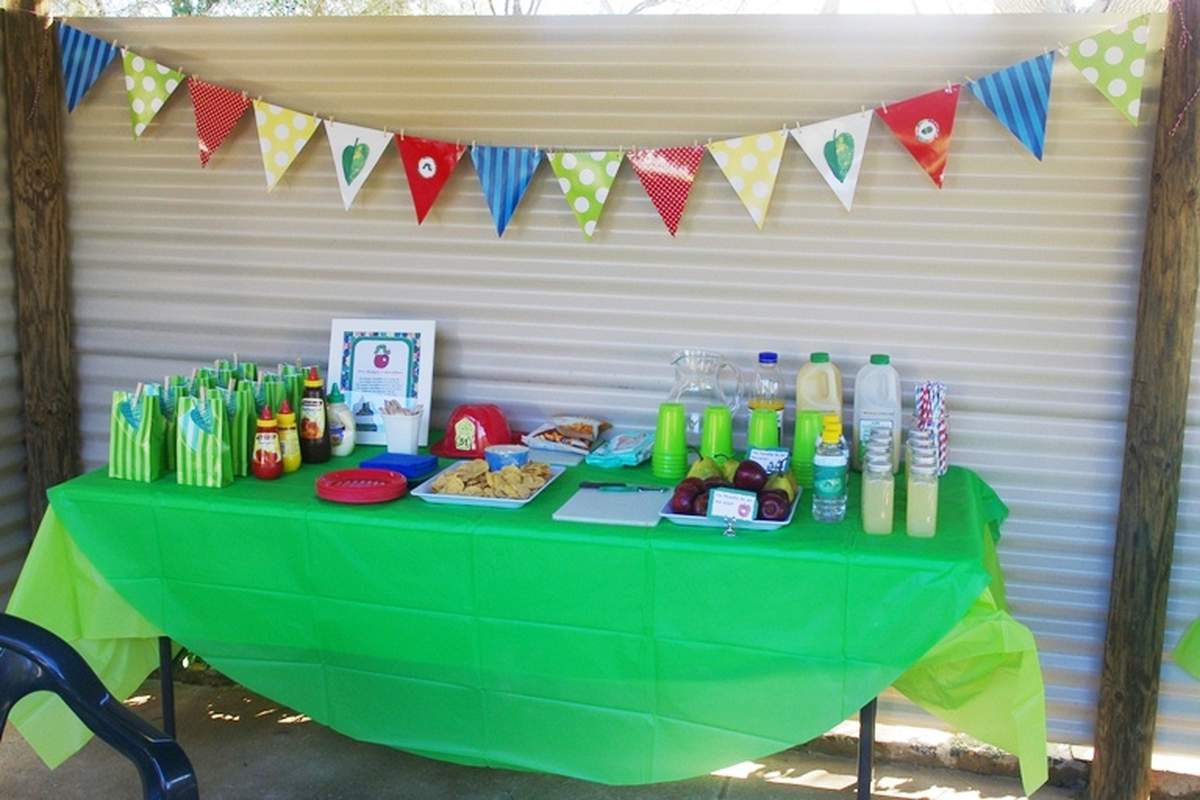 Lachlan's 3rd Birthday - The Hungry Caterpillar