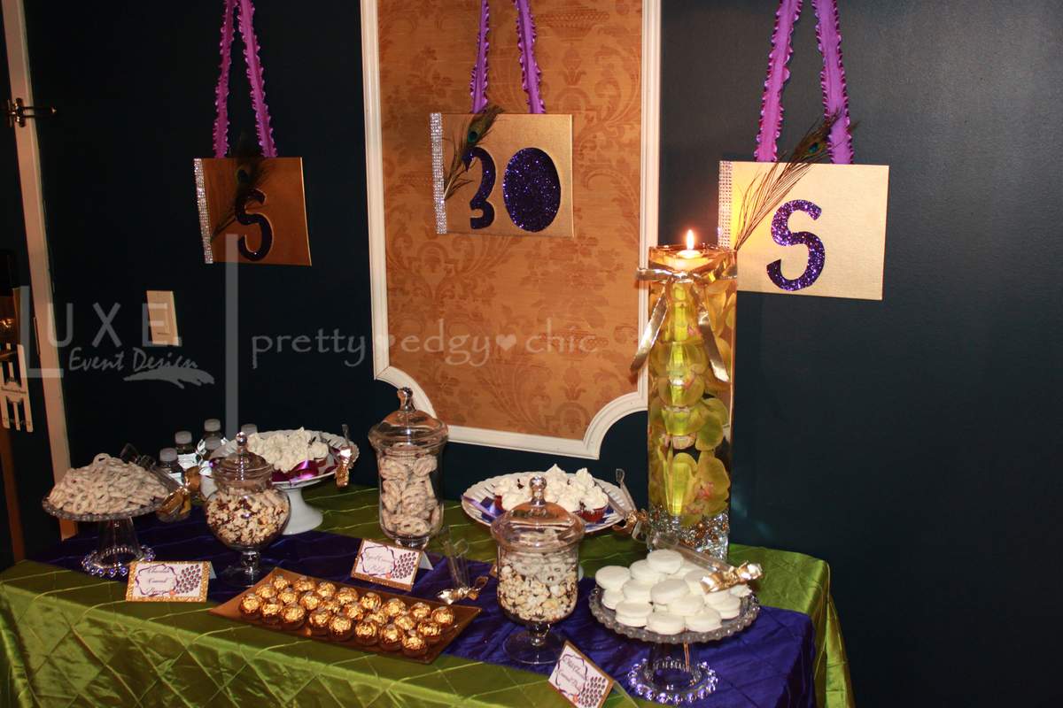 30th Birthday Birthday Party Ideas Photo 3 Of 17 Catch My Party