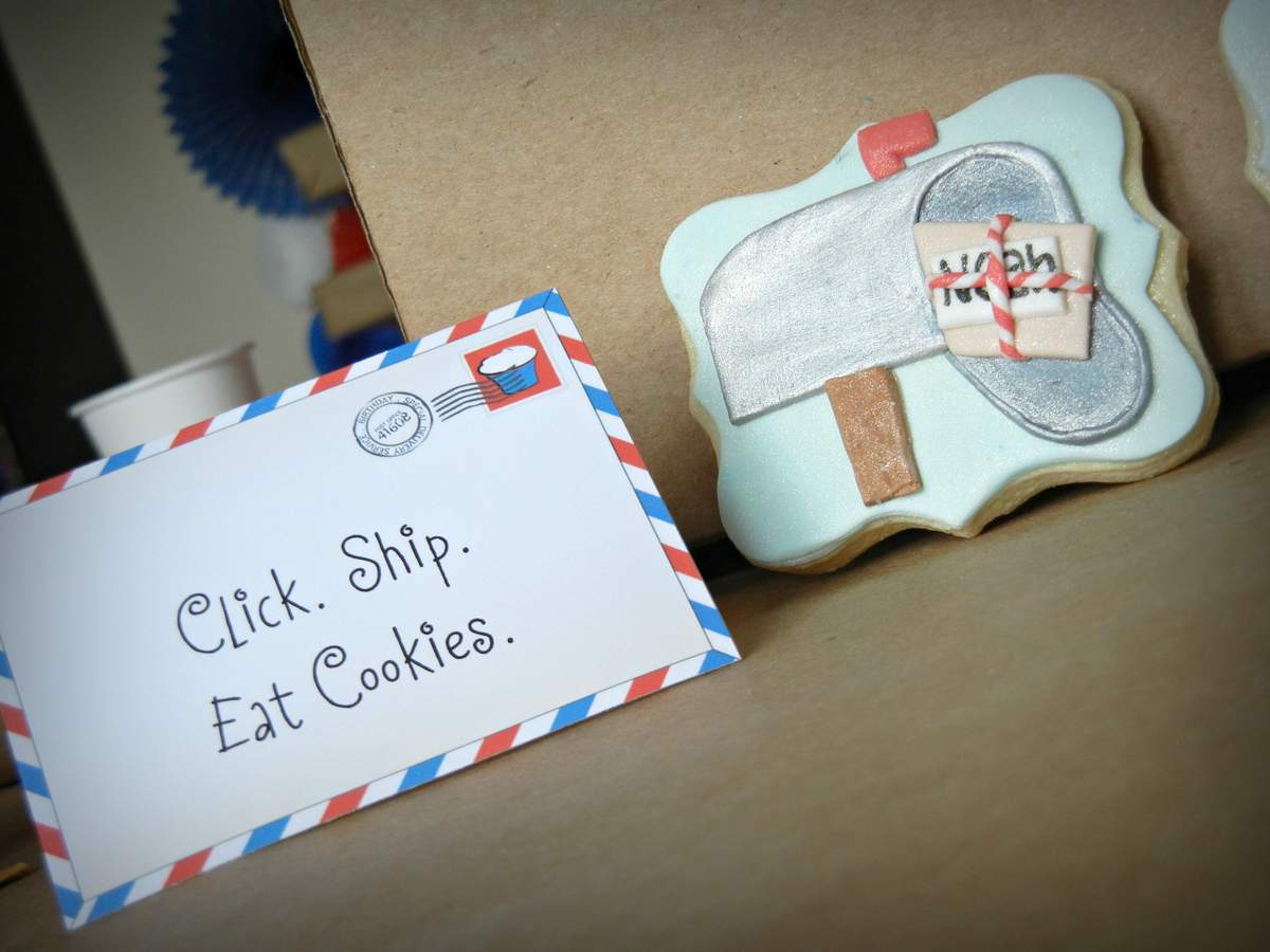 Mail Theme Birthday Party Ideas Photo 1 of 20 Catch My Party