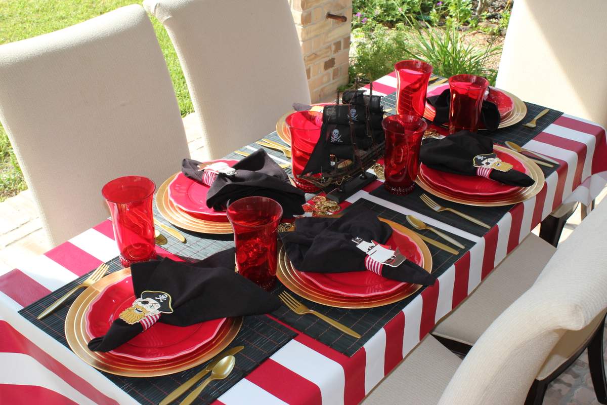 Landon's Pirate Party - None
