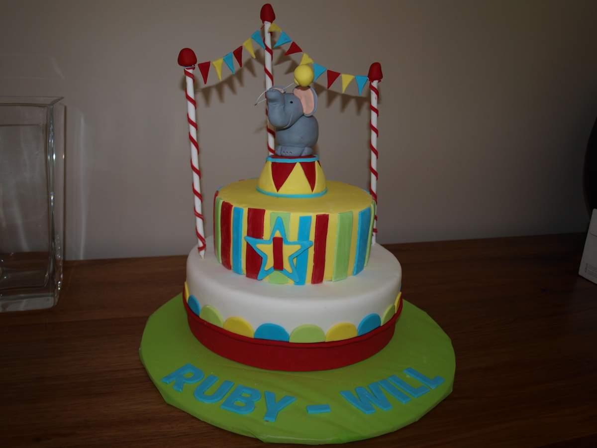Ruby & Will's 1st Birthday Party - Carnival/Circus