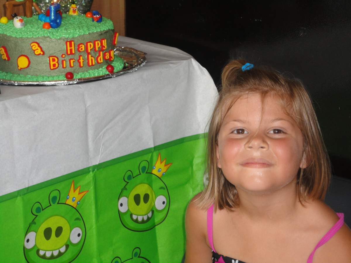 Maddie turns 5! - Angry Birds