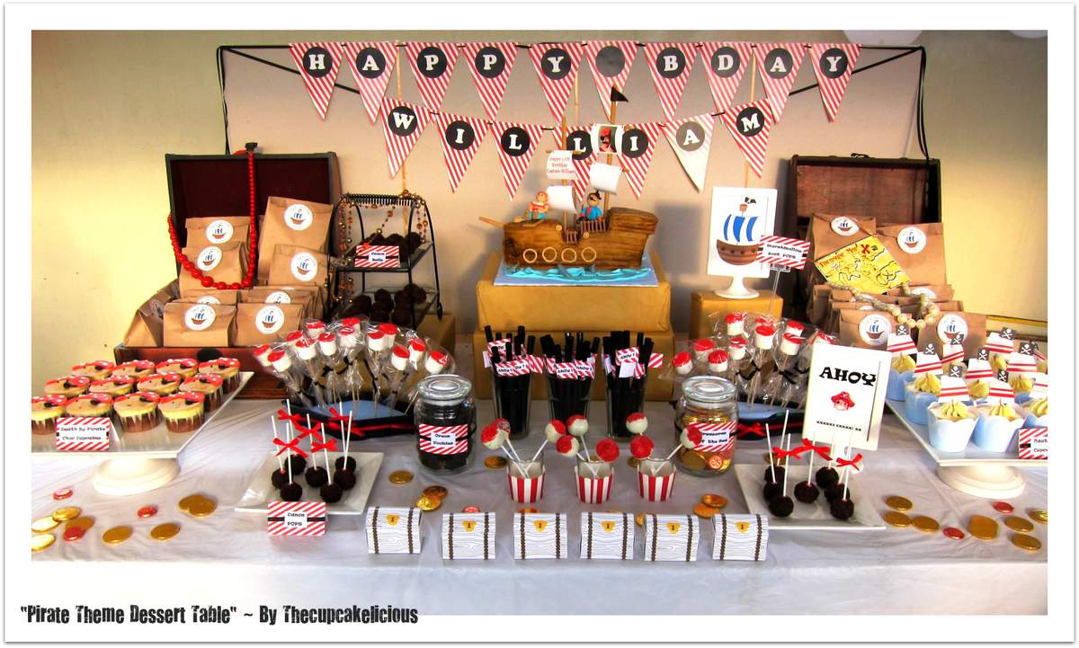 William The Pirate - Pirate Themed Party